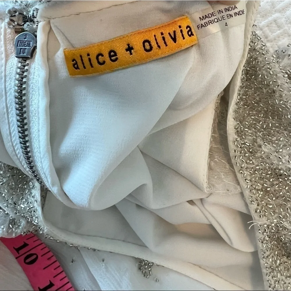 ALICE + OLIVIA Beaded Dress Size 4